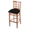 Holland Bar Stool Co 25" Counter Stool, Medium Finish, Black Vinyl Seat 313025MedBlkVinyl - alternate 1